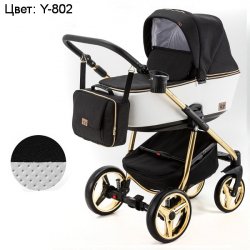 802 - Детская коляска Adamex Reggio special edition 3 в 1